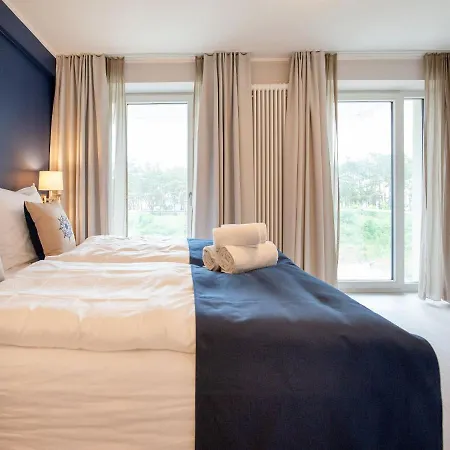Duenenresidenz Prora - Mit Meerblick, 3 Schlafzimmern Und Balkon Np-206 아파트 빈츠